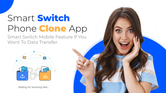 اسکرین شات برنامه Smart Switch: Transfer files 1