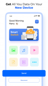 اسکرین شات برنامه Smart Switch: Transfer files 2