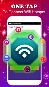 اسکرین شات برنامه Super Wifi Hotspot: Net share 2