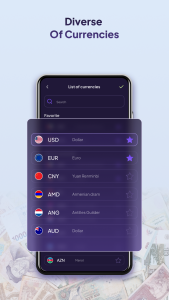 اسکرین شات 2 برنامه Digital Easy Currency Convert