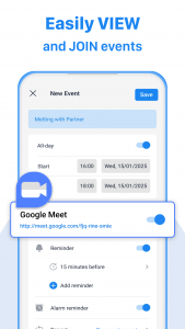 اسکرین شات 4 برنامه Calendar: Schedule Planner