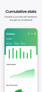 اسکرین شات 5 برنامه Dote Timer - time management