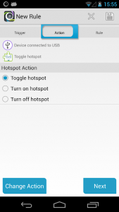 اسکرین شات برنامه Wifi & Hotspot toggle 4