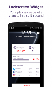 اسکرین شات برنامه My Phone Time - App usage tracking - Focus enabler 2