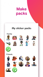 اسکرین شات برنامه Personal Sticker Maker for WhatsApp - Stickerly 3