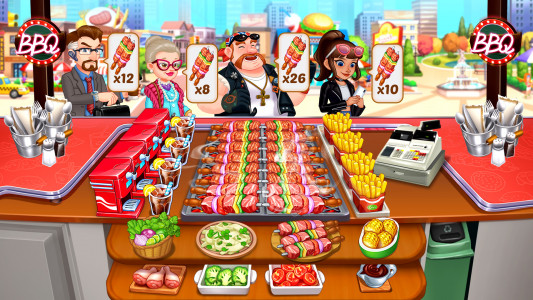 اسکرین شات بازی Crazy Diner - Running Game 2