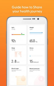 اسکرین شات برنامه Huvvie Health App 1