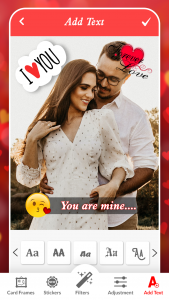 اسکرین شات برنامه Love Photo Editor for Couple 2