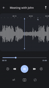 اسکرین شات برنامه Audio Recorder 2