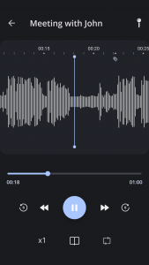 اسکرین شات 2 برنامه Audio Recorder