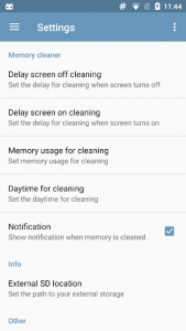 اسکرین شات برنامه Auto Memory Cleaner | Booster 6