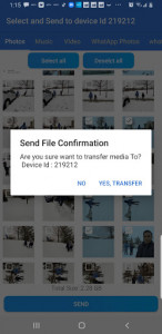 اسکرین شات برنامه Smart Share - File Transfer 5