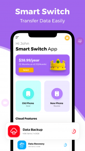 اسکرین شات برنامه Smart Switch: Copy my data 2