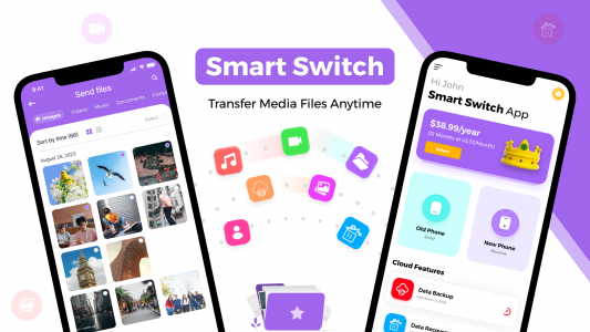 اسکرین شات برنامه Smart switch phone transfer 1