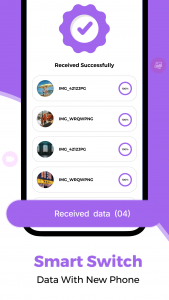 اسکرین شات برنامه Smart switch phone transfer 5