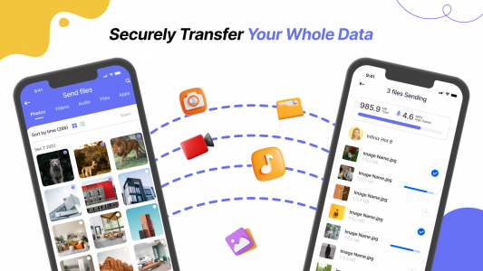 اسکرین شات برنامه Smart Transfer My Data app 2