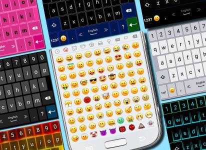 اسکرین شات برنامه Emoji Keyboard 3