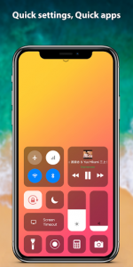 اسکرین شات برنامه Control Center iOS 15, Flashlight, Screen Record 1
