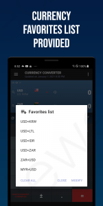 اسکرین شات برنامه All Currency Converter 5