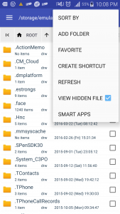 اسکرین شات برنامه Smart File Manager 3