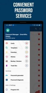 اسکرین شات برنامه SmartWho Password Manager 4