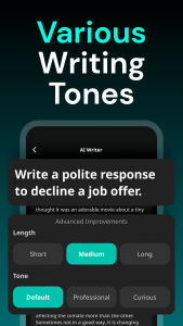 اسکرین شات 6 برنامه AI Writing: AI Essay Writer