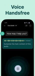 اسکرین شات 2 برنامه AI Chat Smith Smart Assistant