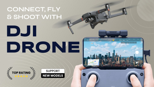 اسکرین شات 1 برنامه Go Fly Drone models controller