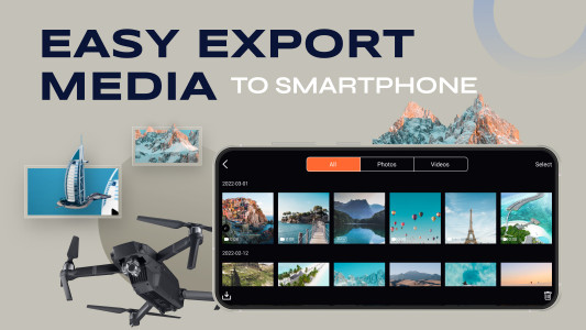 اسکرین شات 8 برنامه Go Fly Drone models controller