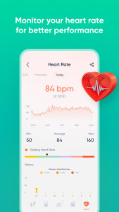 اسکرین شات 6 برنامه Fitness Band - Fitness Tracker