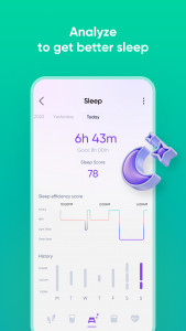 اسکرین شات 4 برنامه Fitness Band - Fitness Tracker