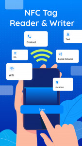 اسکرین شات 1 برنامه NFC Tags: Card Reader & Writer