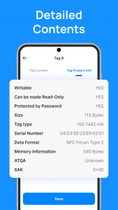 اسکرین شات 4 برنامه NFC Tags: Card Reader & Writer