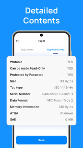 اسکرین شات 4 برنامه NFC Tags: Card Reader & Writer