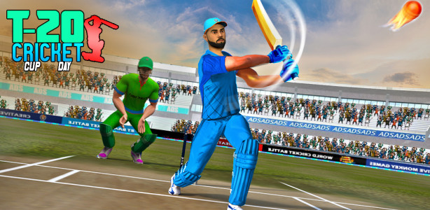 اسکرین شات بازی World T-20 Cricket Match Game 3