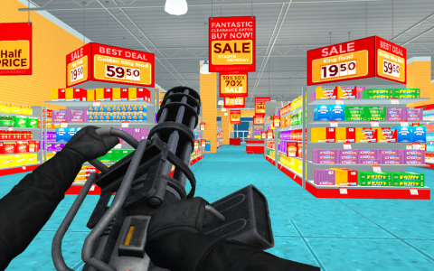 اسکرین شات بازی Destroy Office- Smash Market 3