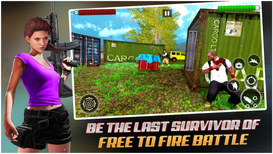اسکرین شات بازی Survival Squad Fire Gun Games 1