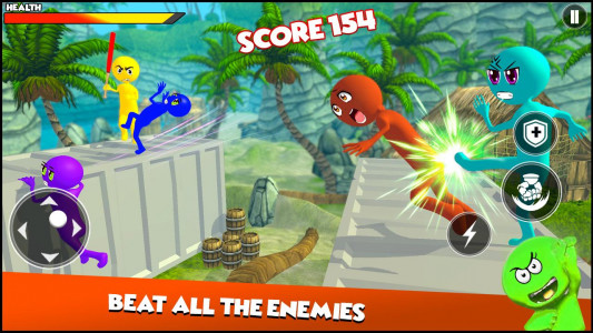 اسکرین شات 5 بازی Stickman Hero Fighting Games