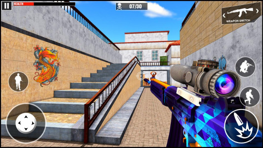 اسکرین شات 2 بازی Critical Warfare: Gun Games 3D
