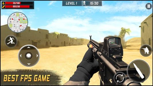 اسکرین شات بازی War Cover Strike CS: Gun Games 4