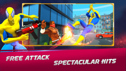 اسکرین شات 3 بازی Spider Hero Man Shooting Games