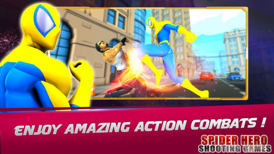 اسکرین شات 2 بازی Spider Hero Man Shooting Games