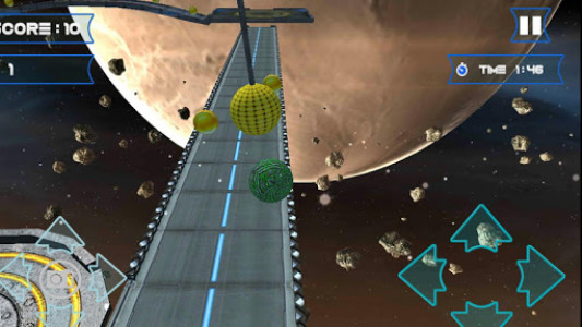 اسکرین شات بازی 3D Ball Balance 5