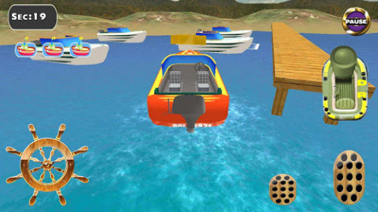 اسکرین شات بازی 3D Boat Parking 2