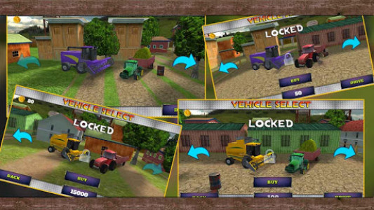 اسکرین شات بازی Tractor Harvester Simulator 2