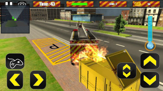 اسکرین شات بازی Fire Truck Rescue Simulator 4