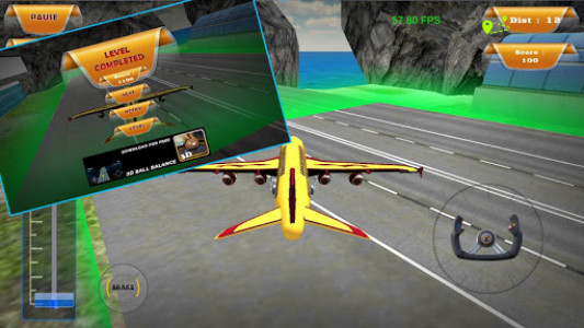 اسکرین شات بازی Flight Fly Pilot Simulator 4