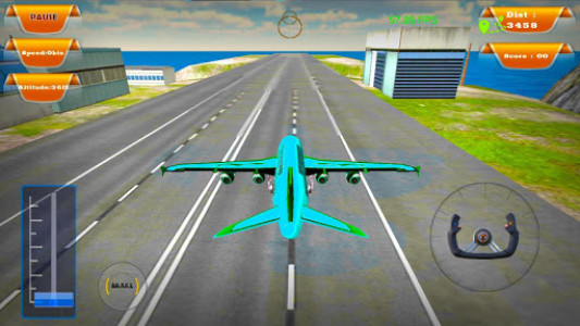 اسکرین شات بازی Flight Fly Pilot Simulator 5