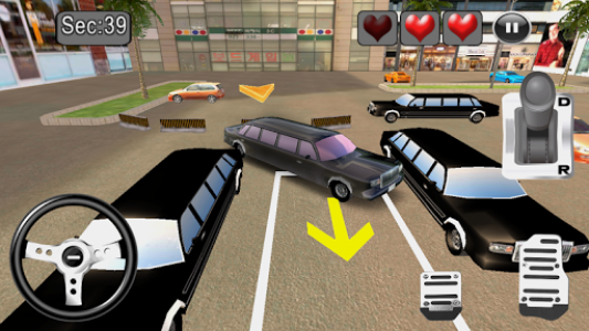 اسکرین شات بازی 3D LIMOUSINE CAR PARKING 5