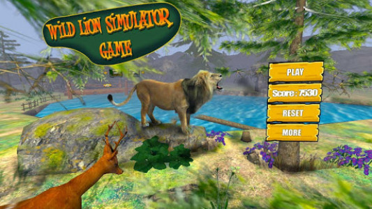 اسکرین شات بازی Wild Lion Simulator Game 1